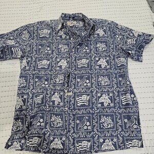Reyn Spooner Limited Issue Hawaiian Shirt – Men’s Medium – Tailored Fit